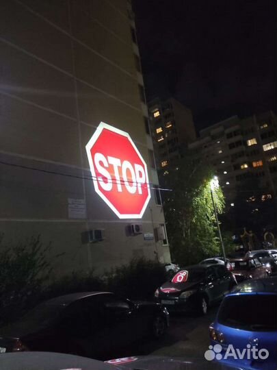 Гобо проектор для рекламы