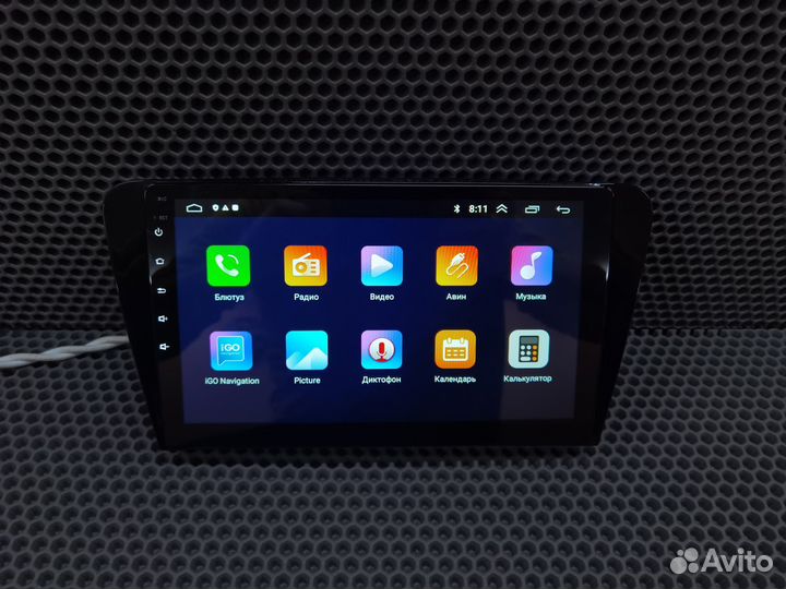 Магнитола Skoda Octavia A7 Android IPS экран Новая