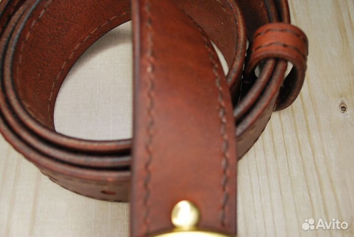 Мужской кожаный ремень