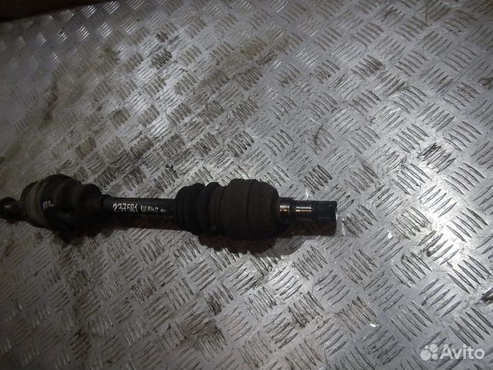 Полуось (привод в сборе) передняя левая, Zaz (Заз)