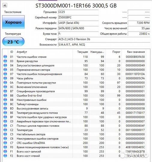 Жесткий диск Seagate Barracuda 3000GB - 3Tb - 3Тб