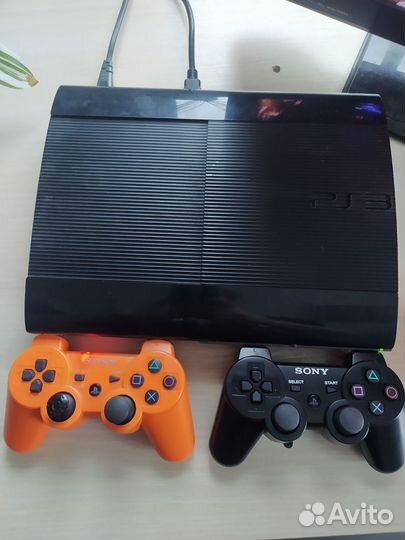 Sony playstation 3 PS3 500gb, 30 игр прошитая