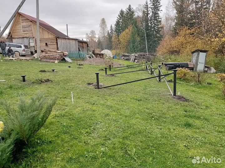 Винтовые сваи