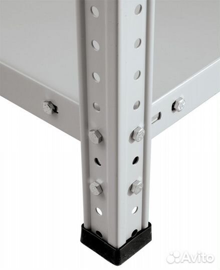 Архивный металлический стеллаж 2000*800*300 мм