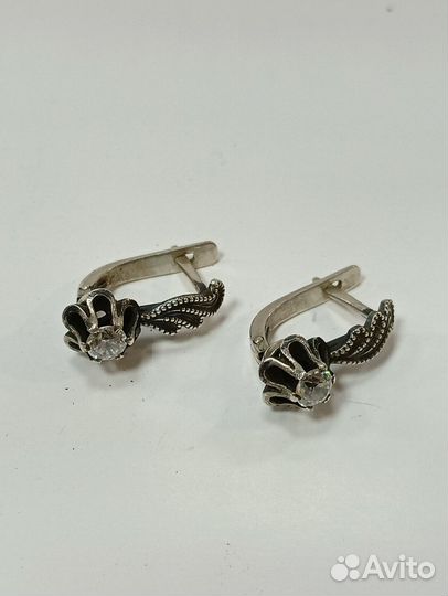 Серьги СССР 875