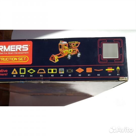 Конструктор магнитный мagformers cерия строители