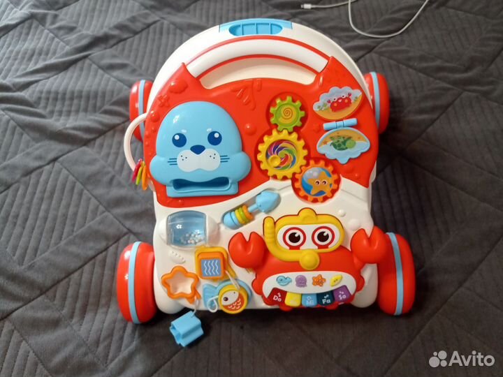 Ходунки детские два в одном и стол для развития