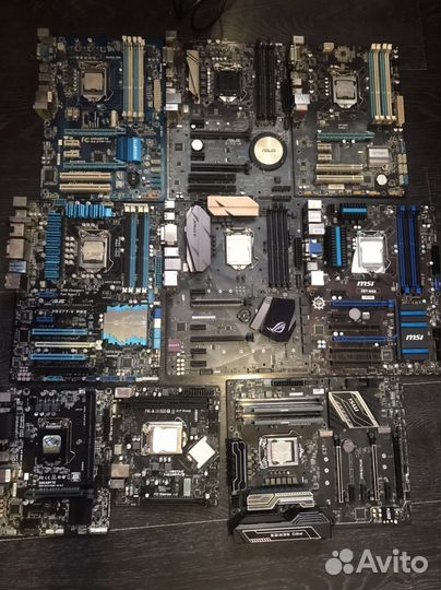 Платы LGA 775 1155 1156 1150 1151 AM2+AM3