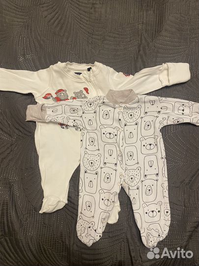 Вещи пакетом для новорожденного 56-62