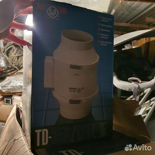 Канальный вентилятор Soler & Palau TD 350/125