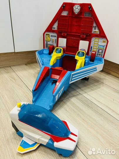 Щенячий патруль база, космический самолет