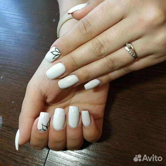 Гель лак, наращивание ногтей