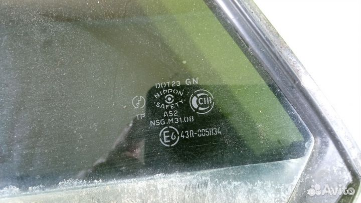 Форточка двери задняя левая для Mazda 323 BA