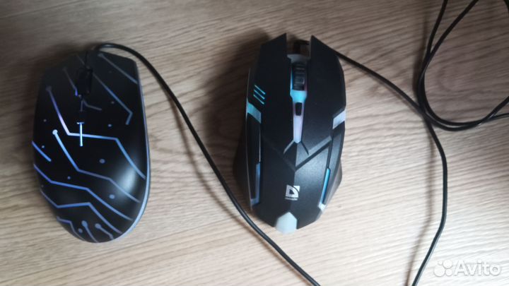 Продам две мыши для компьютера с подсветкой