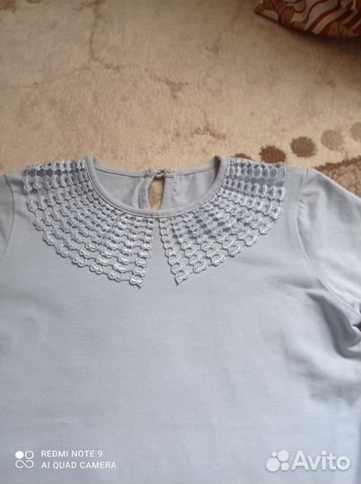 Блузки школьные на девочку