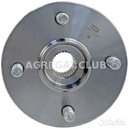 Ступица в сборе krauf WBK1380DU