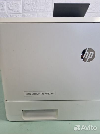 Цветной лазерный принтер HP m 452 nw безнал