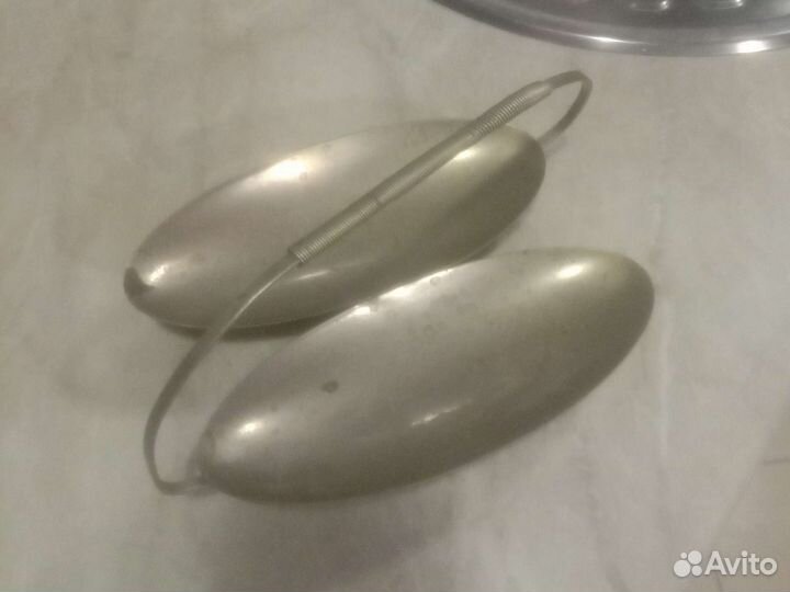 Конфетница на ножке СССР (латунь)