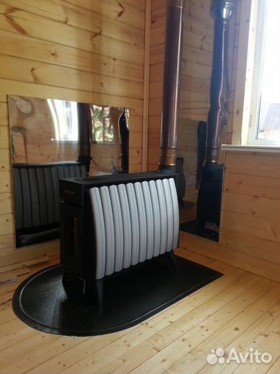 Чугунная печь для бани