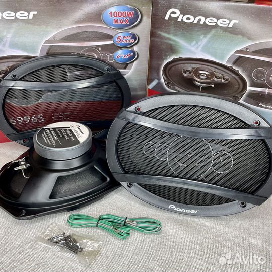 Автомобильные динамики Pioneer 1000w овалы