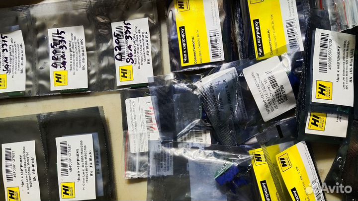 Чипы новые для картриджей HP, Canon, Samsung, Xero