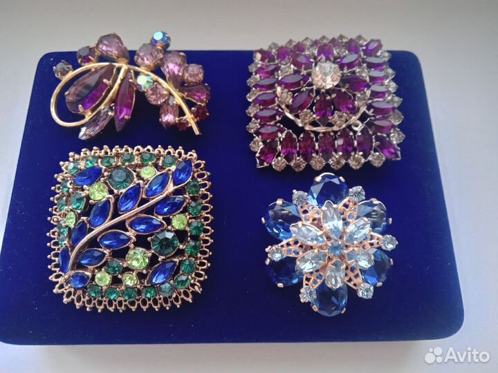 Винтажная австрийская брошь 60-70 годы