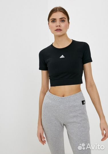 Топ женский спортивный adidas, S, новый