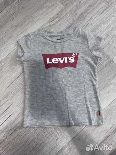 Футболка levis на девочку/мальчика 86-92 оригинал