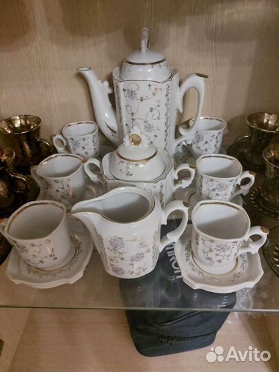 Чайно кофейный сервиз