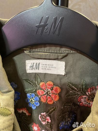 Куртка, оубашка для девочки 98