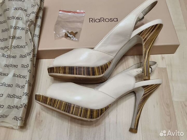 Босоножки натуральная кожа Эконика