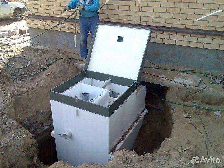 Установка септика под ключ с гарантией для дома