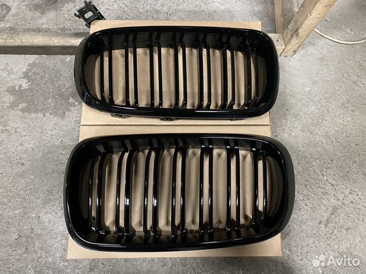 Ноздри Черные BMW X5 F15 X6 F16 Ф15 Ф16 M-look