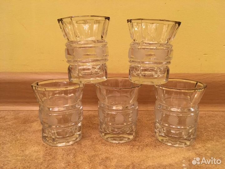 Рюмки СССР разные