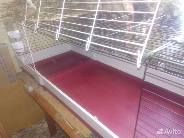 Большая клетка для домашнего кролика
