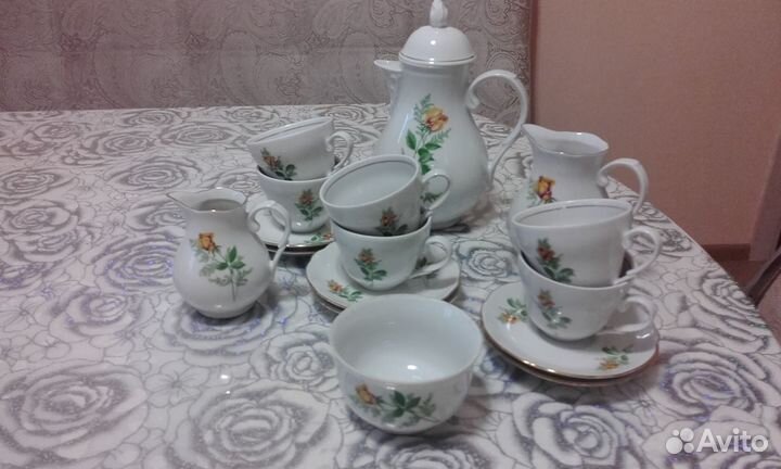 Кофейные сервизы фарфор импортные