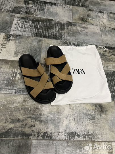Шлепанцы zara оригинал