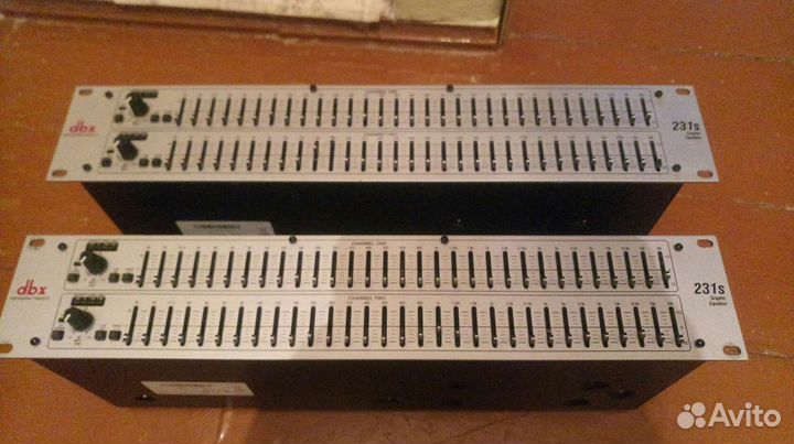 Графический эквалайзер dbx 231s