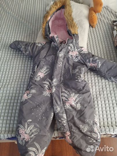 Зимний комбинезон для девочки