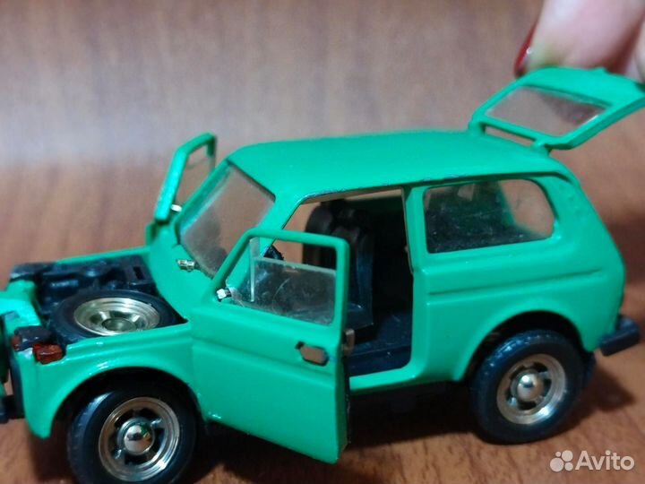 Модели автомобилей 1 43 СССР. Лада 2121 нива