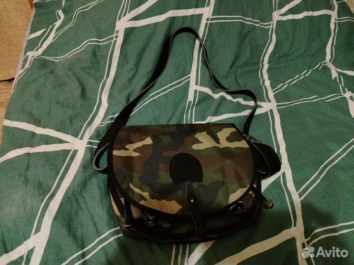 Патронташ 12 калибр кожаный