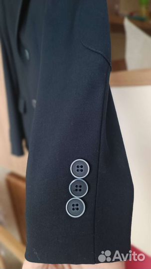 Школьный костюм для мальчика синий 128