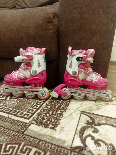 Роликовые коньки детские раздвижные