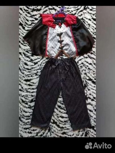 Вампир на малыша, карнавальный новогодний костюм