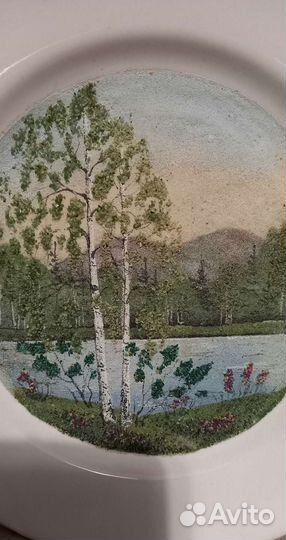 Тарелка настенная