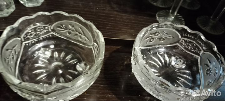 Хрустальная конфетница СССР