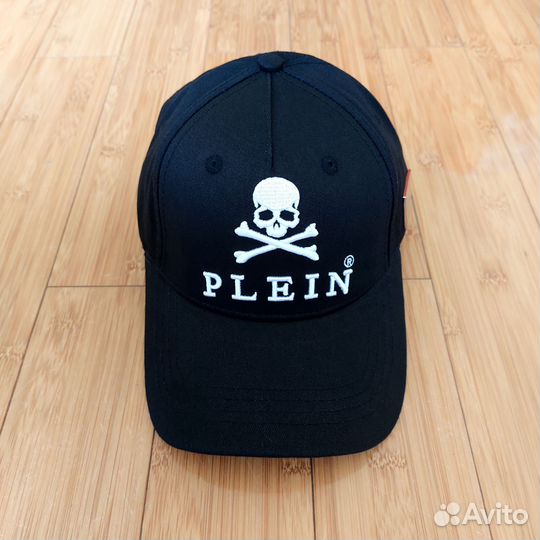 Кепка бейсболка Philipp Plain premium чёрная