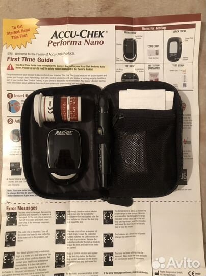 Глюкометр accu chek performa nano