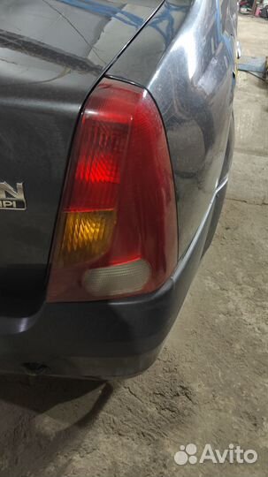 Фонарь задний правый рено логан