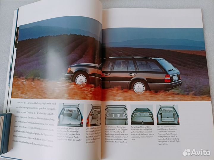 Брошюра Mercedes-Benz w124 te